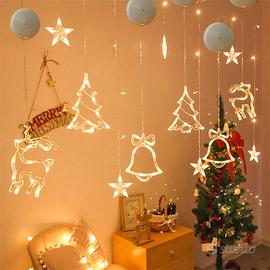 Lampada Natalizia LED con Ventosa – Babbo Natale