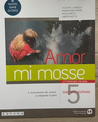 Amor mi mosse 5 Giacomo Leopardi