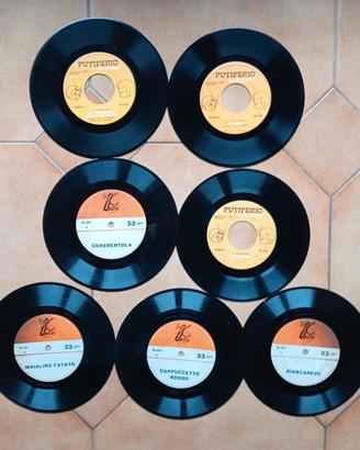 dischi vintage per bambini.