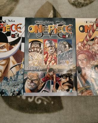 One Piece volume 56-57-58 edizione blu italiano