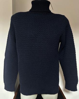 Maglione dolcevita ALTEA Taglia S 100% Lana vergin