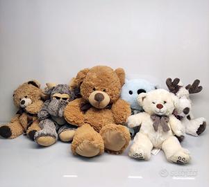 Lotto 8 Peluche Grandi Dimensioni Giocattoli
