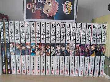 Collezione completa Jujutsu Kaisen 1-18 NUOVO