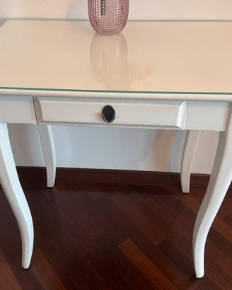 Scrittoio / Scrivania in legno e sedia (79x50 cm)