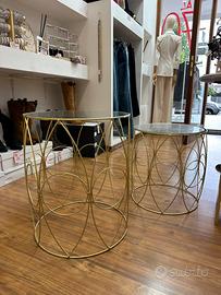 Tavolini Oro e Vetro – Eleganti e Moderni