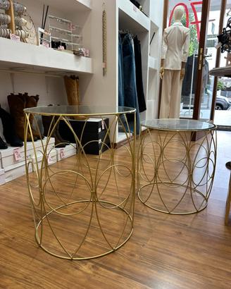 Tavolini Oro e Vetro – Eleganti e Moderni