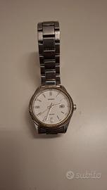 casio donna acciaio ghiera oro BATTERIA  NUOVA