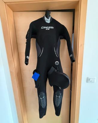 Muta semistagna cressi ice donna taglia M/3 NUOVA