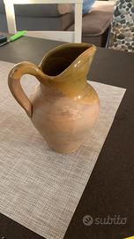 versatoio brocca in terracotta antica 