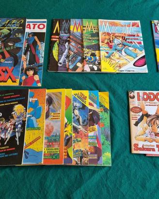 18 riviste vintage su manga e anime anni '90