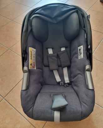 Trio Inglesina Aptica (Anno 2022) - Grigio/Nero 