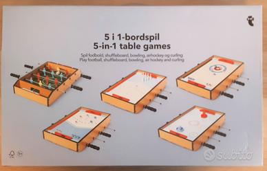 5 in 1 table games