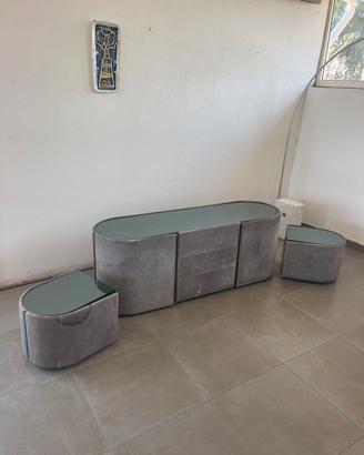 Set da camera da letto anni 70