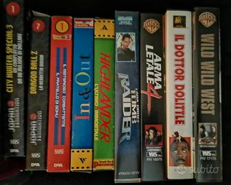 Film in VHS in blocco 