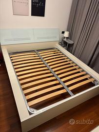 Letto matrimoniale con rete