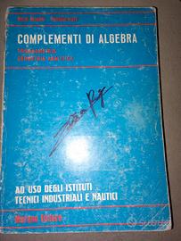 Libro Complementi di Algebra Vintage