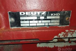 motore Deutz 6 cilindri.