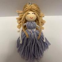 Bambolina portachiavi handmade