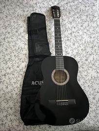 Chitarra Classica Acustika in Legno con accessori