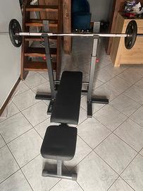 Panca pesi pieghevole