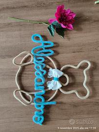 fiocco nascita tricotin cameretta bambini newborn