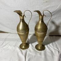 2 Antiche anfore in ottone