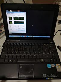 Netbook 10" SSD 256 GB Windows 7 starter 