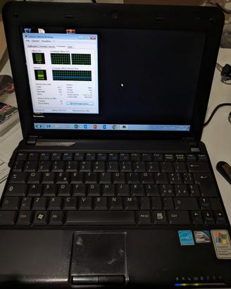 Netbook 10" SSD 256 GB Windows 7 starter 