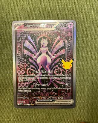 Mewtwo ex 151/128 30esimo anniversario