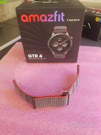 AMAZFIT GTR 4 A2166 - cinturino racetrak gray