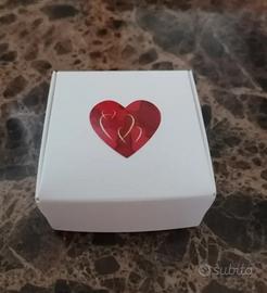 Set 12 scatoline col cuore (cartone)