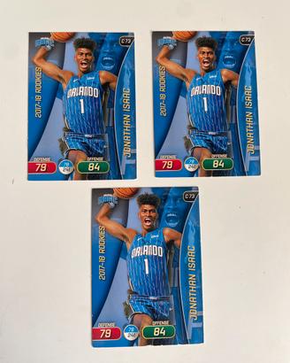 Lotto 3 Carte NBA Orlando Magic Jonathan Isaac