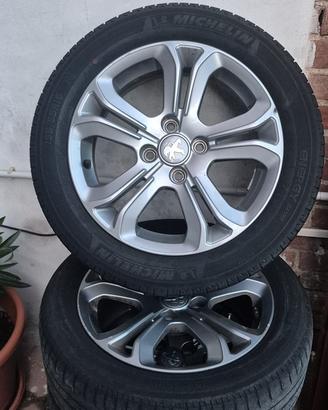 Cerchi in lega Peugeot 16” + Michelin 195/55 R16