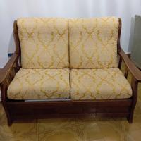 divano letto legno massello