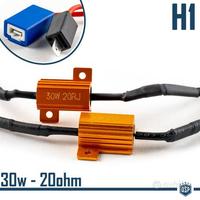 SPEGNI SPIA Errore RESISTENZE 30W-20OHM Lampade H1