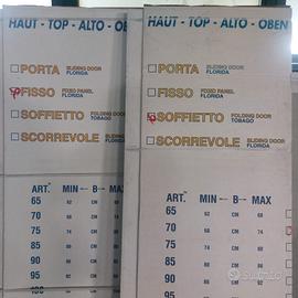 BOX DOCCIA FISSO + PORTA SOFFIETTO