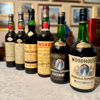 Bottiglie vino Marsala Superiore vintage ‘60/‘80