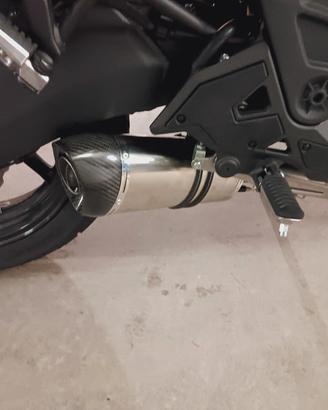 scarico omologato catalizzato kawasaki Versys 650