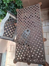 TAVOLO E SEDIA DA GIARDINO