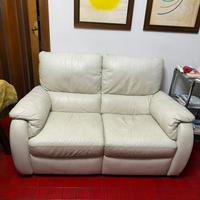 Divano “Divani e Divani” bianco usato poco