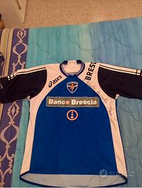 Maglia brescia allenamento autografata