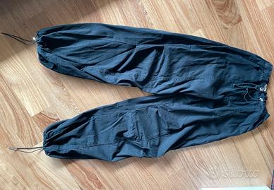 Pantaloni parachute neri taglia 36 TallyWeijl.