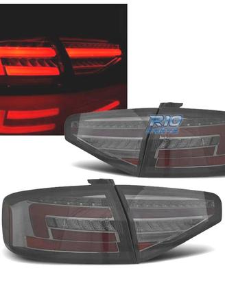 FANALI PER AUDI A4 B8 12-15 SEDAN LED DINAMICI FUM