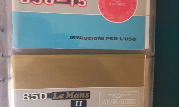 Libretti, Cataloghi MOTO GUZZI EPOCA ORIGINALI