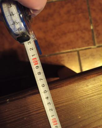 Tavolino da salotto in legno e vetro