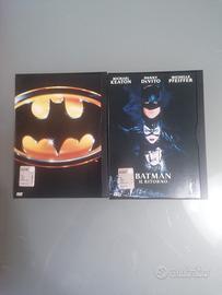 2 DVD SNAPPER - BATMAN e BATMAN IL RITORNO 