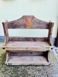 Piattaia artigianale in legno