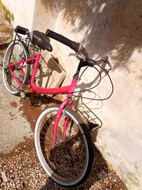 bici da donna Rossa
