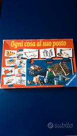 Gioco da tavolo Playmobil vintage puzzle