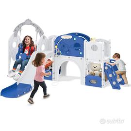 Struttura giochi scivolo altalena bimbi